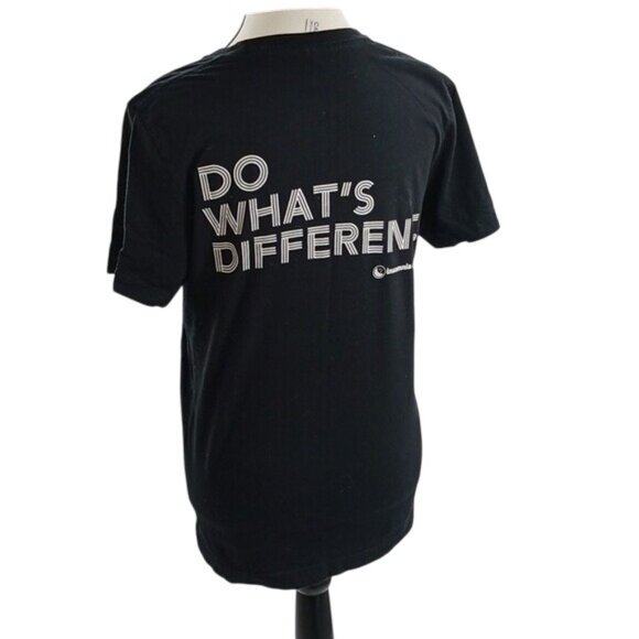 Insomnia Cookies T Shirt Bella + Canvas Unisex M Black Graphic Logo Employee - Picture 4 of 6